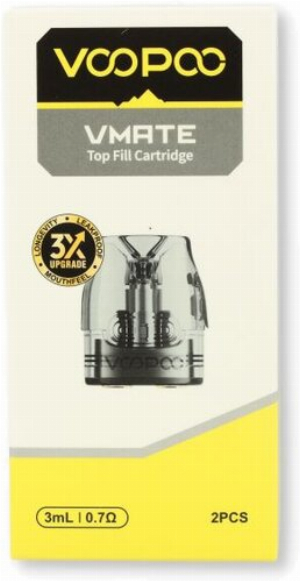Voopoo Vmate Cartridge 0,7 Ohm 2 Stk.