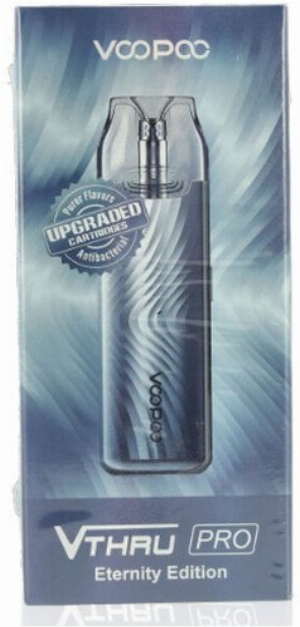 Voopoo V.Thru Pro Pod Kit E-Zigarette Eternity Edition Glacier-Silver