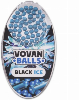 Vovan Balls Black Ice Aromakapseln 1x100 Stück mit Stick