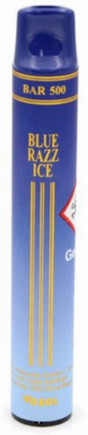 Vozol Bar 500 Einweg E-Shisha Blue Razz Ice 20mg