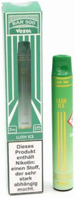 Vozol Bar 500 Einweg E-Shisha Lush Ice 20mg
