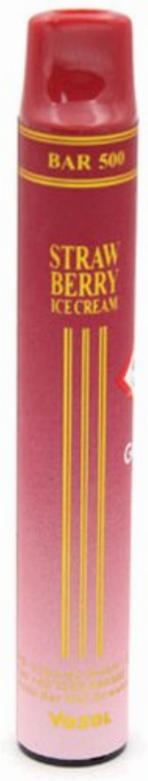 Vozol Bar 500 Einweg E-Shisha Strawberry Ice Cream 20mg