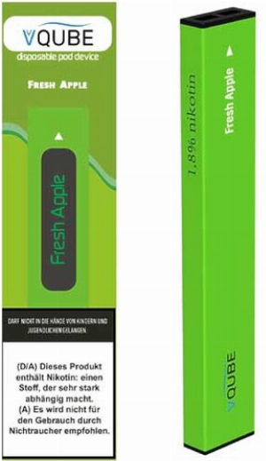VQube E-Shisha Fresh Apple ca. 350 Züge