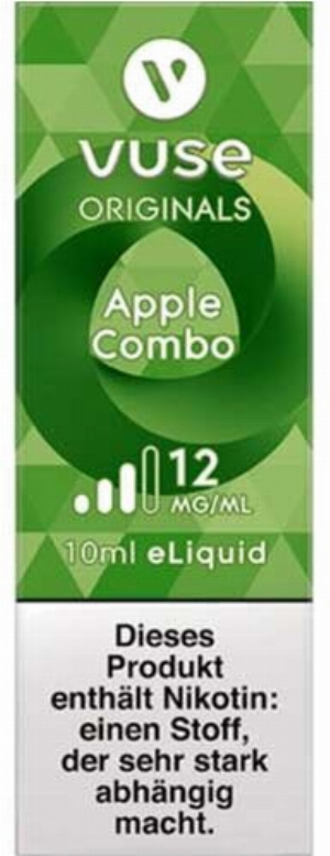 Vuse Bottle Apple Combo 12mg 10ml Liquid