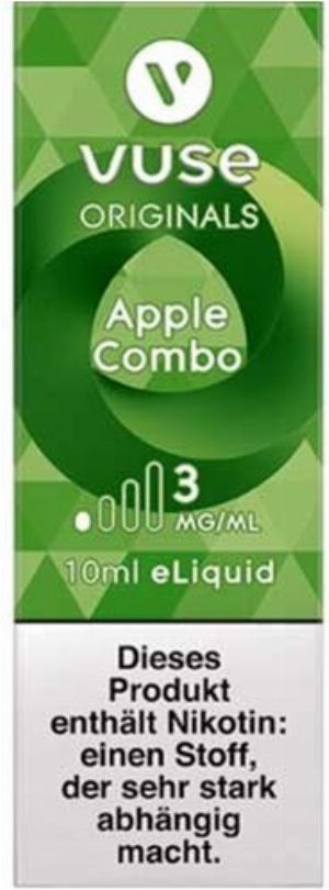 Vuse Bottle Apple Combo 3mg 10ml Liquid