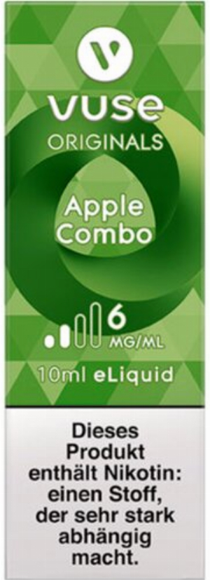 Vuse Bottle Apple Combo 6mg Liquid
