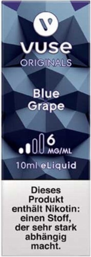 Vuse Bottle Blue Grape 6mg 10ml Liquid