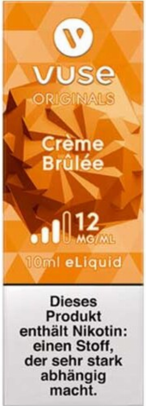 Vuse Bottle Creme Brülee 12mg 10ml Liquid