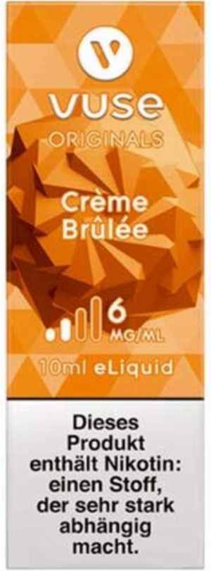 Vuse Bottle Creme Brülee 6mg 10ml Liquid