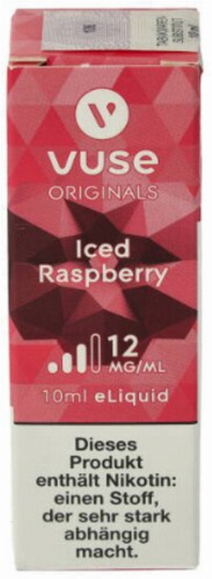 Vuse Bottle Iced Raspberry 12mg
