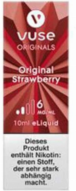 Vuse Bottle Original Strawberry 6mg Liquid