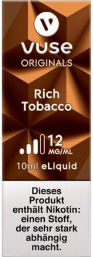 Vuse Bottle Rich Tobacco 12mg