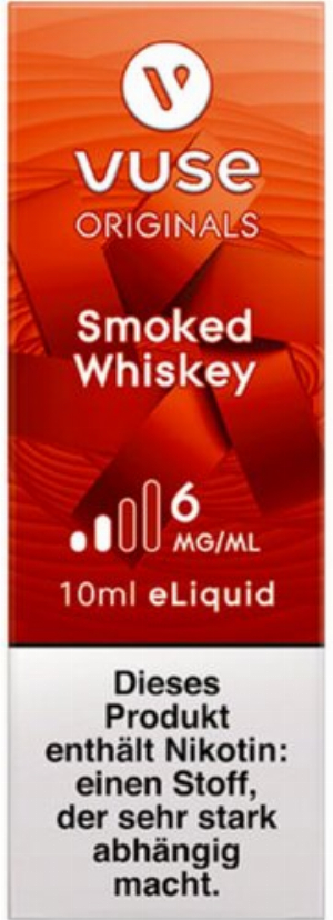 Vuse Bottle Smoked Whiskey 6 mg Liquid