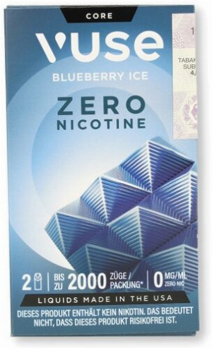 Vuse Pod Core Zero Blueberry Ice 2x2ml Nikotinfrei