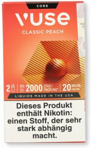 Vuse Pod Core Peach 2x2ml 20mg/ml