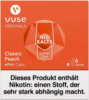 Vuse ePen3 Caps Classic Peach 6mg