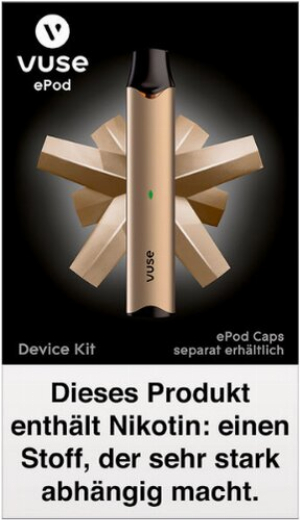 VUSE ePod Device Kit Gold