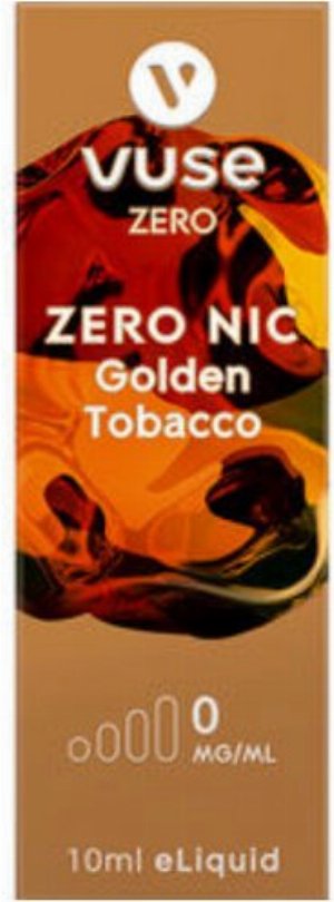 Vuse Golden Tobacco 0mg e-Liquid Zero Nic