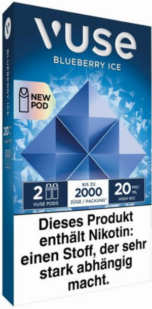 Vuse Pod Blueberry Ice 2 Stück je 20mg/ml