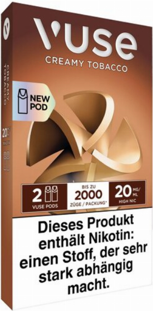 Vuse Pod Core Creamy Tobacco 2 Stück je 20mg/ml