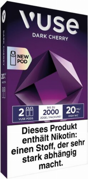 Vuse Pod Core Dark Cherry 2 Stück je 20mg/ml
