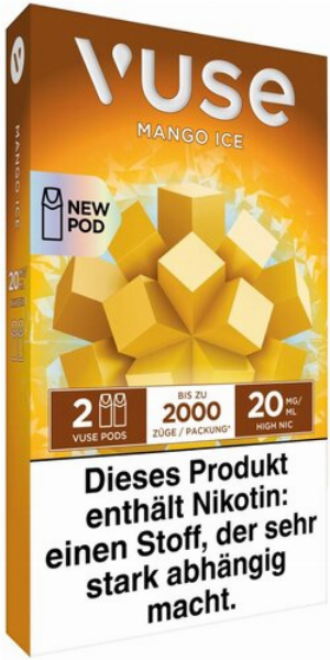 Vuse Pod Core Mango Ice 2 Stück je 20mg/ml