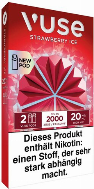 Vuse Pod Core Strawberry Ice 2 Stück je 20mg/ml