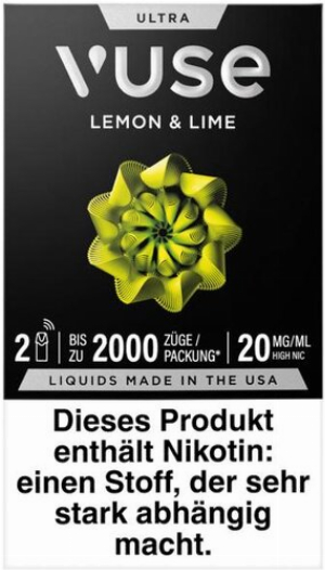 Vuse Ultra Pods Lemon & Lime 2x2ml 20mg/ml