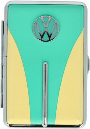 VW Zigarettenetui Grün-Beige 12er