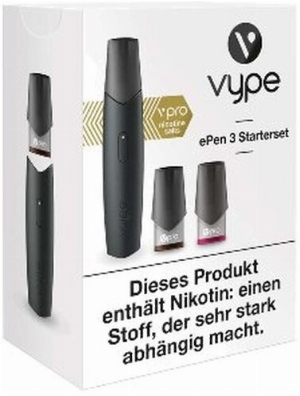 Vype ePen 3 Starterset schwarz E-Zigarette