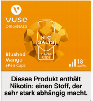 Vype ePen Caps Blushed Mango 18mg 