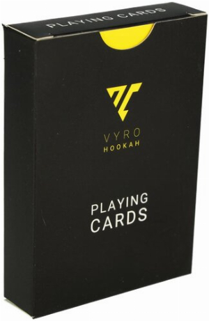 VYRO Spielkarten Schwarz