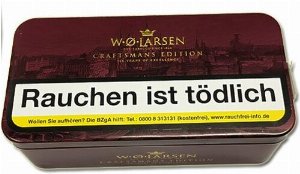 W. O. Larsen Pfeifentabak Craftsmans Edition Braun 154 Years 100g Dose