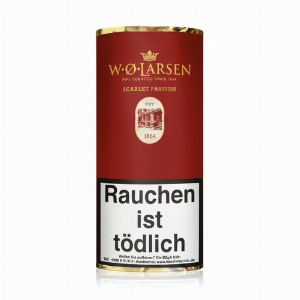 W. O. Larsen Scarlett Passion Pfeifentabak 50g Päckchen