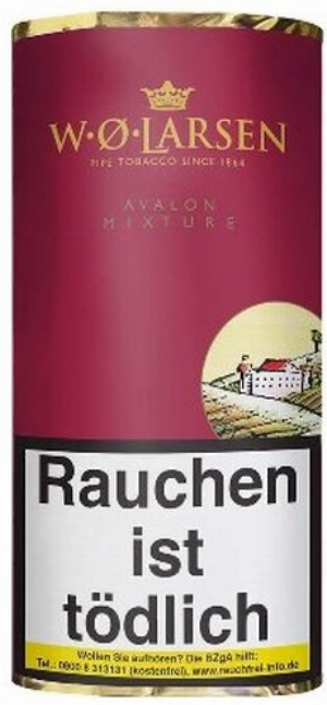 W. O. Larsens Avalon Mixture Pfeifentabak 50g Päckchen