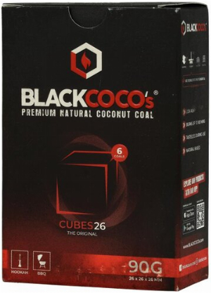 Wasserpfeifenkohle Kokosnuss BlackCocos C26 90g