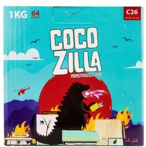 Wasserpfeifenkohle Kokosnuss COCOZILLA C26 1kg