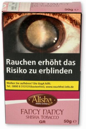 Wasserpfeifentabak-Alisha Fancy Nancy (Grape) 50g 