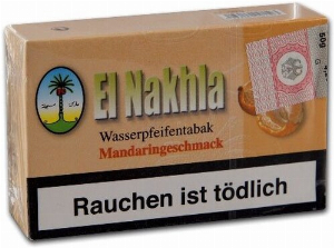 Wasserpfeifentabak Nakhla Mandarine 50g