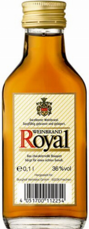 Weinbrand Sternberg Royal 36% Vol. 0.10L