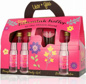 Weisenbach Likör Trinkkoffer Feige 3 x 20ml 16% Vol.