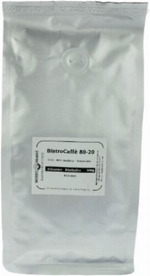 Werksbrandt Kaffee Bistro-Caffe 80-20 Arabica 500g Pulver