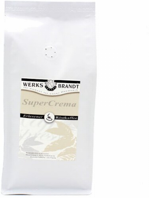 Werksbrandt Kaffee Super Crema 1 kg Bohnen