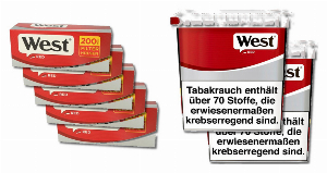West Red 320g Sparpaket mit 1.000 Hülsen