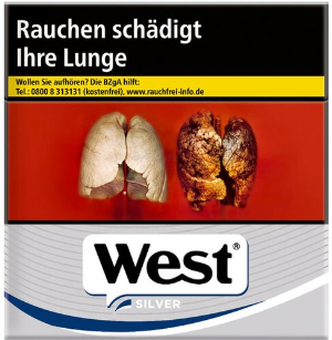 West Silver Zigaretten 50er