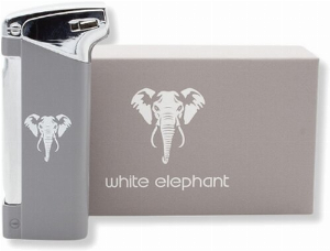 White Elephant Feuerzeug Pro-Bo Grey