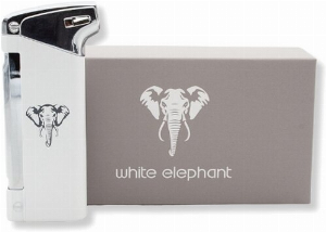 White Elephant Feuerzeug Pro-Bo White