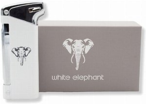 White Elephant Feuerzeug Pro-Bo White