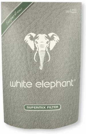 White Elephant Meerschaum Pfeifenfilter Supermix 250 Stk.