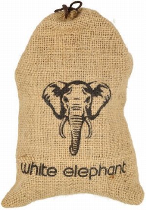 White Elephant Pfeifenfilter Aktivkohlefilter im Jutesack 200Stk.